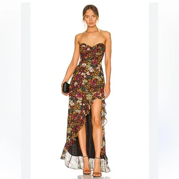 green emerald velvet dress Amanda Uprichard Ace Dress  MAC Collection